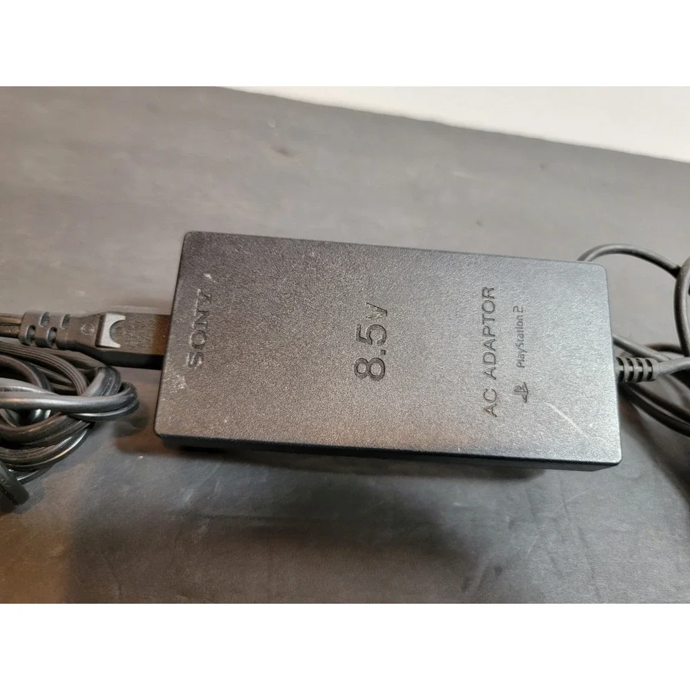 Sony‎ Playstation 2 Slim Power Supply Cable OEM SCPH-70100 Black Tested Works